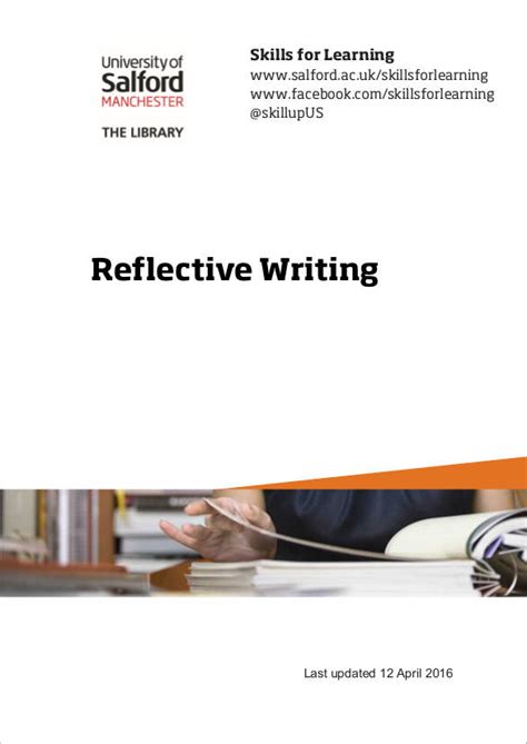 Image result for Reflective Journal Writing Examples