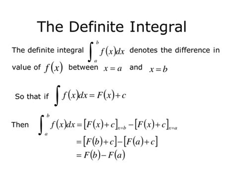 Image result for Definition of Integral