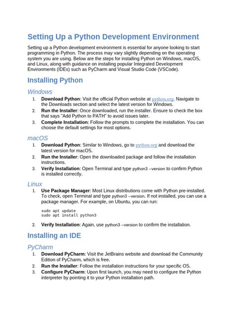Image result for Program Development Environment Python