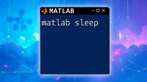 Toradh íomhá ar MATLAB Sleep