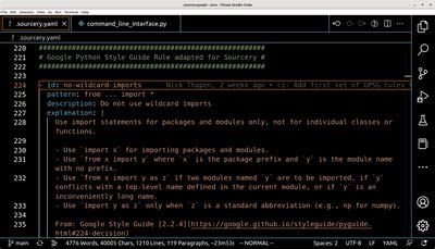 Toradh íomhá ar Google Python Documentation Style