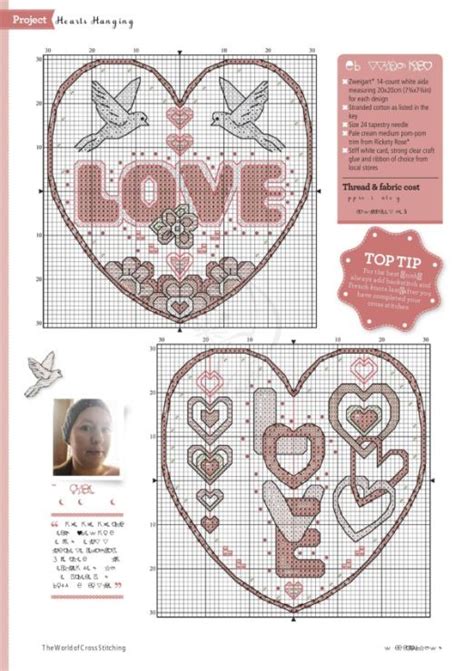 Simple Heart Cross Stitch Pattern に対する画像結果