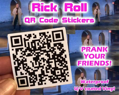 Afbeeldingsresultaten voor Hand Drawn Rick Roll QR Code