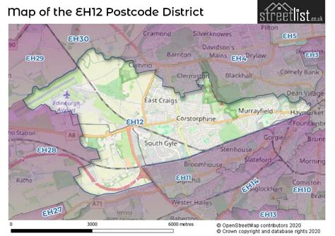 Image result for Eh Postcode Map Framed