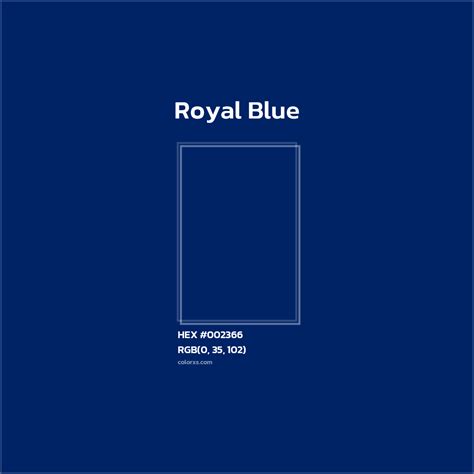 Royal Blue Color Chart with RGB Codes に対する画像結果