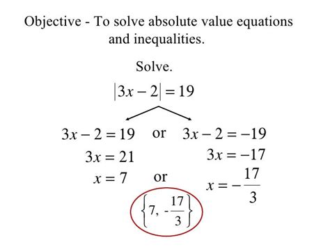 Image result for Solve Absolute Value Equations