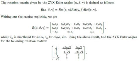 Toradh íomhá ar Rotation Matrix Euler Angles