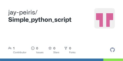 Simple Python Script に対する画像結果