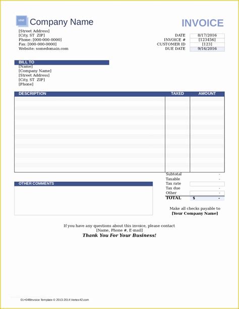 Basic Invoice Template に対する画像結果