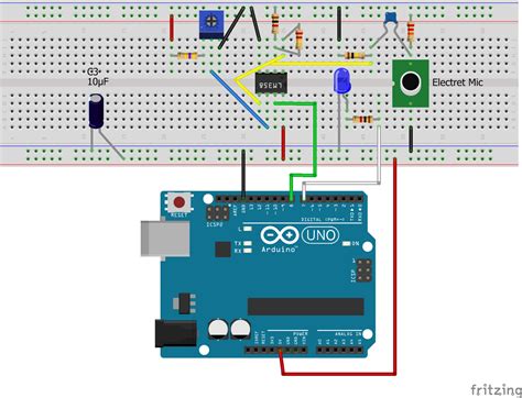 Toradh íomhá ar Schematic Electronic Arduino