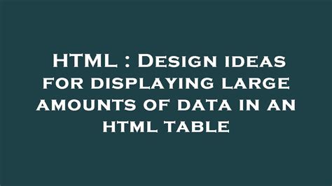 Image result for Beautyful Normal Table HTML Pi Interest