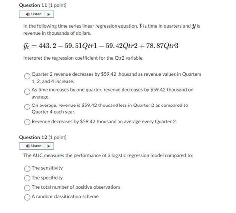 Time Series Linear Regression に対する画像結果