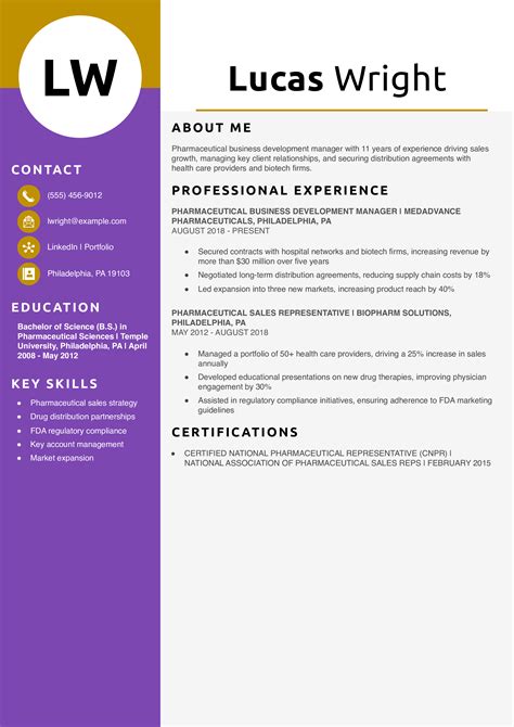 Resume Business Development Manager Format に対する画像結果