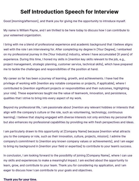 Image result for Introduction for Interview