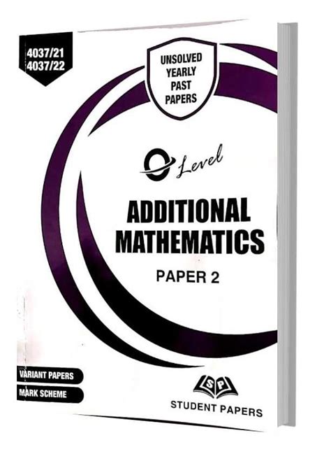 Image result for Additional Mathematics Paper