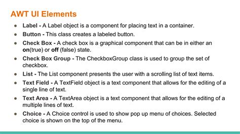 Image result for Check Box AWT in Java
