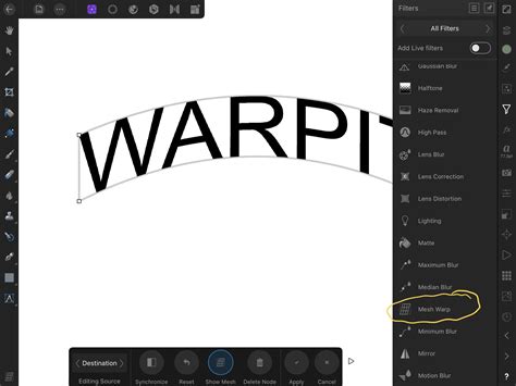 Image result for Affinity Designer Text On a Curve