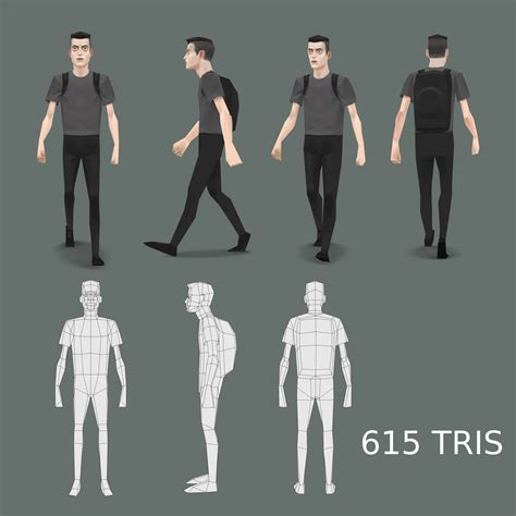 Image result for Low Poly Character
