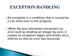 Image result for Poster Presentation On Exception Handling in Java
