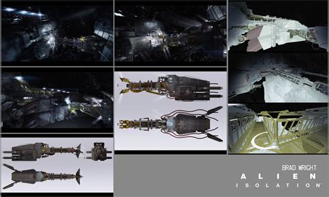 Alien: Isolation Concept Art by Brad Wright | Concept Art World