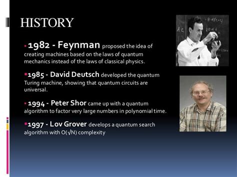 Image result for Richard Feynman Quantum Computing
