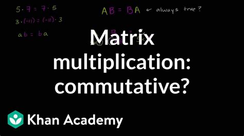 Is Matrix Commutative に対する画像結果