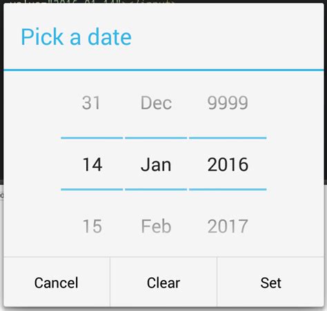 Toradh íomhá ar Date PICKER HTML