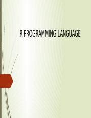 Image result for R Programming Language Documentation