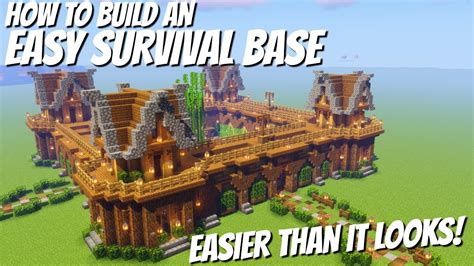 Image result for Minecraft base tutorial