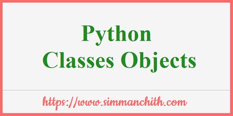 Afbeeldingsresultaten voor Difference Between Class and Object in Python