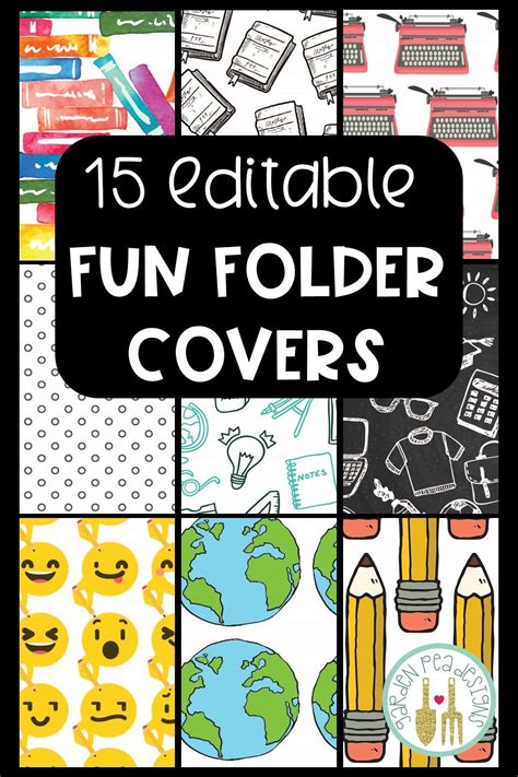 Folder Covers | Folder cover, Folder design, Custom folders