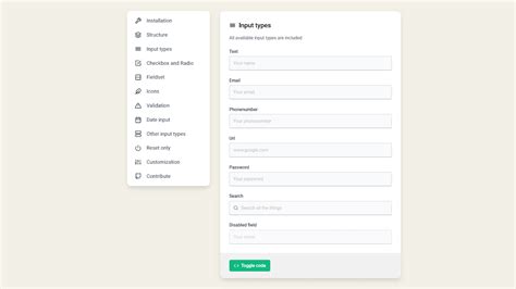 CSS Forms Examples に対する画像結果