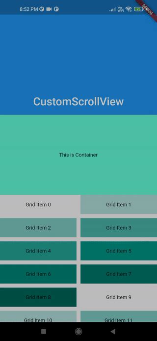 Image result for ScrollView Flutter