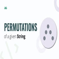 Image result for String Permutation