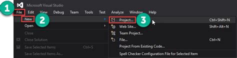 Image result for Project Menu Visual Studio