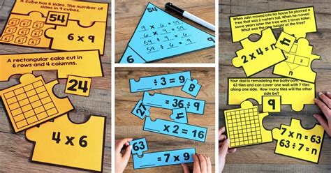 Toradh íomhá ar Grade 3 Math Puzzles