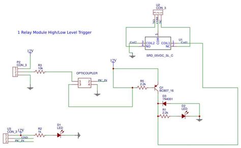 2 Channel Relay Module Common Pin に対する画像結果