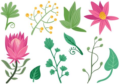 Image result for Flower Vector Free
