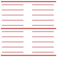 Image result for Red Horizontal Line Sign