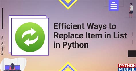 Python List Replace に対する画像結果