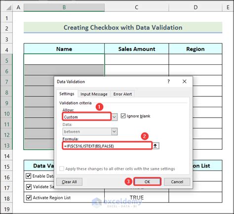 Image result for Data Validation Excel
