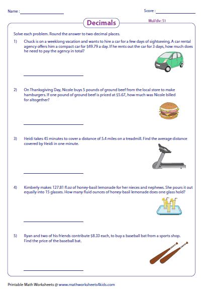Afbeeldingsresultaten voor Word Problems Worksheets PDF
