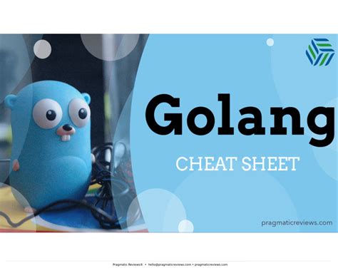 Image result for Go Programming Language Cheat Sheet