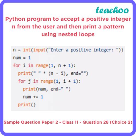 Image result for Using Nested Loops to Print Patterns Python