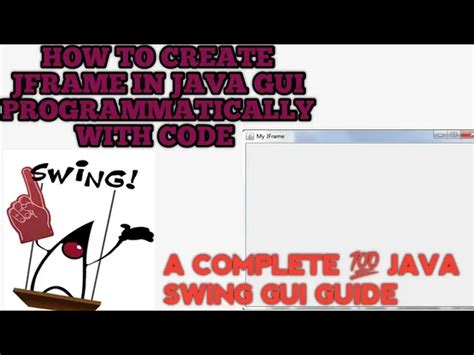 Image result for Java JFrame Tutorial