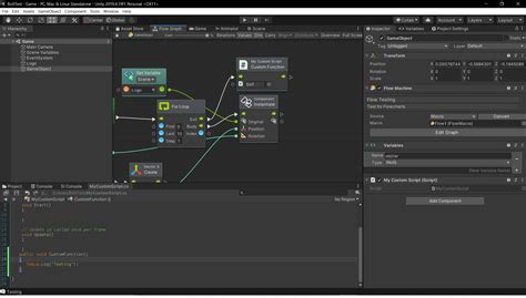Afbeeldingsresultaten voor Visual Scripting Unity Bolt