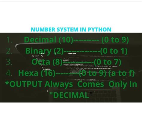 Number System Python に対する画像結果