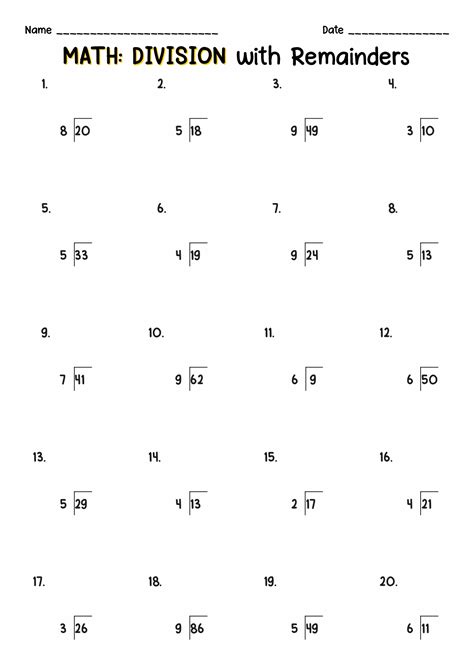 4th Grade Math Long Division に対する画像結果