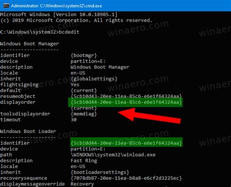 Image result for Command to View Windows Boot Manager