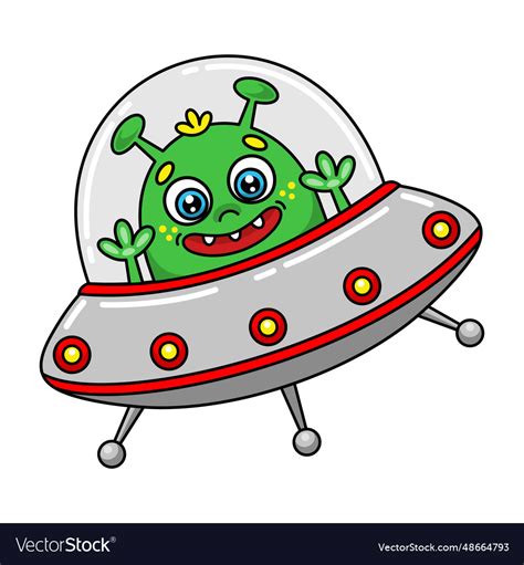 Image result for Alien Flying Saucer Clip Art